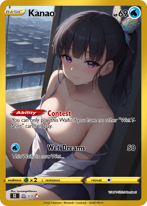 JBX-Waifu Season 2- Wet Tshirt